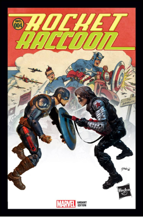 Rocket Raccoon #  4 (Marvel Comics 2014) Hasbo Variant