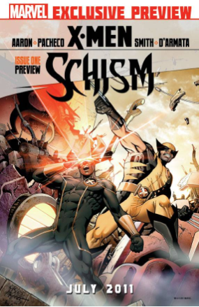 X-Men Schism # 1 (Marvel Comics 2011) X-Men Schism # 1 (Marvel Comics 2011)