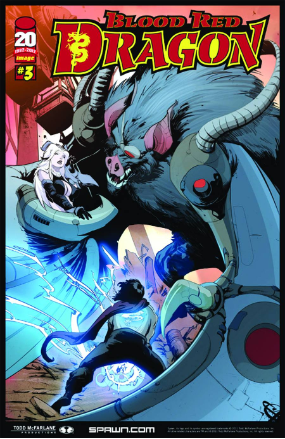 Blood Red Dragon # 3 (Image Comics 2011)