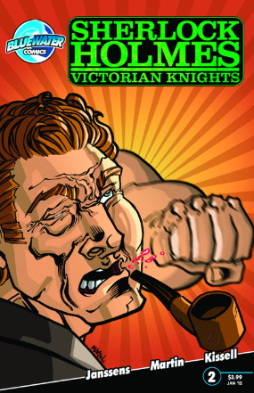 Sherlock Holmes: Victorian Knights # 2 (Bluewater Comics 2011)