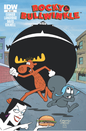Rocky and Bullwinkle #  4 (IDW Comics 2014)
