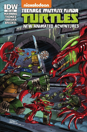 TMNT: New Animated Adventures # 24 (IDW Comics 2014)