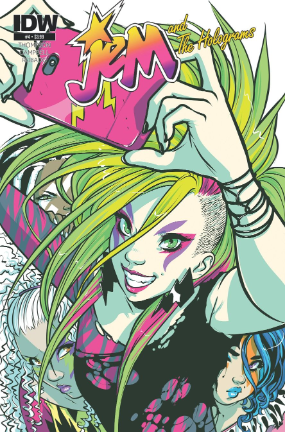 Jem and The Holograms #  4 (IDW Comics 2015)