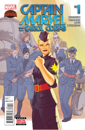Captain Marvel and Carol Corps # 1 - 4 (Marvel Comics 2015) SWA