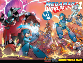 Mega Man Worlds Unite: Battles # 1 (Archie Comics 2015)