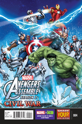 Marvel Avengers Assemble: Civil War # 4 (Marvel Comics 2016)