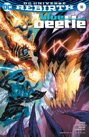 Blue Beetle # 10 Rebirth (DC Comics 2017) Tyler Kirkham Variant Blue Beetle # 10 Rebirth (DC Comics 2017) Tyler Kirkham Variant