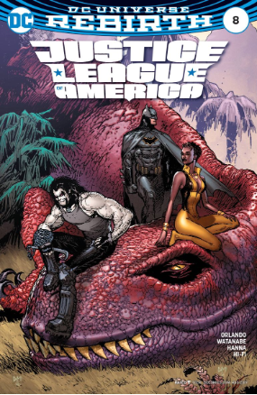 Justice League of America (2017) # 8 (DC Comics 2017) Variant Cover Justice League of America (2017) # 8 (DC Comics 2017) Variant Cover