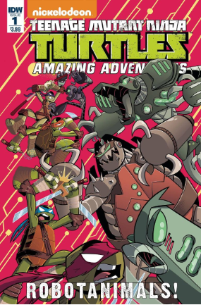 TMNT Amazing Adventures : Robotanimals #  1 of 3 (IDW Publishing 2017)