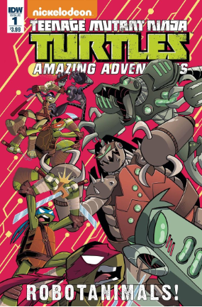TMNT Amazing Adventures : Robotanimals # 1 of 3 (IDW Publishing 2017) TMNT Amazing Adventures : Robotanimals # 1 of 3 (IDW Publishing 2017)
