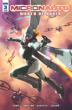Micronauts Wrath of Karza # 3 of 5 (IDW Comics 2016) Micronauts Wrath of Karza # 3 of 5 (IDW Comics 2016)
