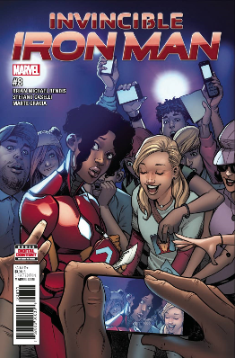 Invincible Iron Man, volume 3 #  8 (Marvel Comics 2017)
