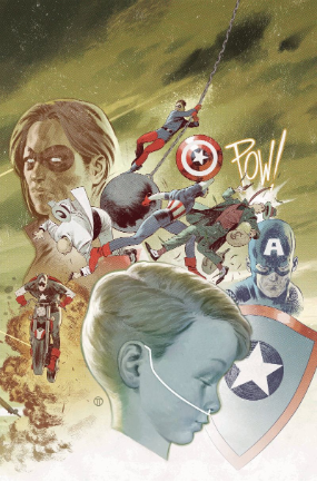 Captain America # 703 (Marvel Comics 2018) Tedesco Connecting Variant