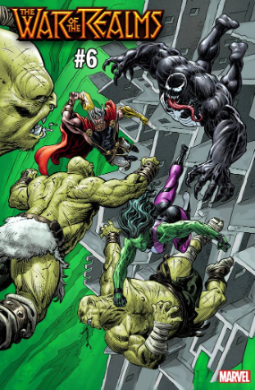 War of Realms #  6 of 6 (Marvel Comics 2019) International Variant