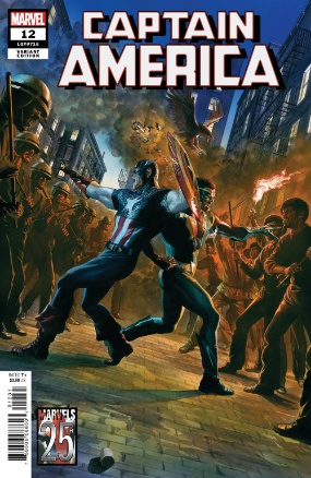 Captain America # 12 2019 (Marvel Comics 2019) Marvel 25th Anniversary Variant Edition