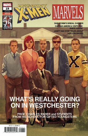 Uncanny X-Men # 19 (Marvel Comics 2019) 25th Tribute Variant Uncanny X-Men # 19 (Marvel Comics 2019) 25th Tribute Variant