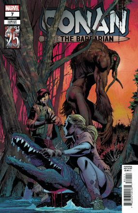 Conan The Barbarian # 7 (Marvel Comics 2012) Marvel 25th Anniversary Variant