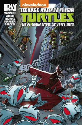 TMNT: New Animated Adventures # 16 (IDW Comics 2014)