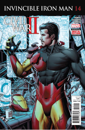 Invincible Iron Man # 14 (Marvel Comics 2016)