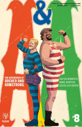 A&A: Adventures of Archer and Armstrong #  8 (Valiant Comics 2016)