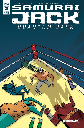 Samurai Jack: Quantum Jack #  2 of 5 (IDW Publishing 2017) Cadwell Johnson Variant
