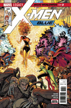 X-Men Blue # 13 LEG (Marvel Comics 2017)