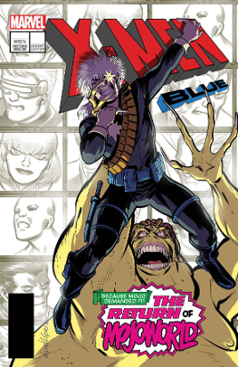 X-Men Blue # 13 LH Variant (Marvel Comics 2017)