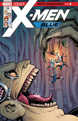 X-Men Blue # 14 LEG (Marvel Comics 2017)