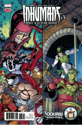 Inhumans Once And Future Kings #  3 (Marvel Comics 2017)