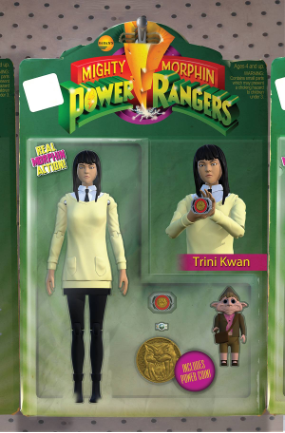 Mighty Morphin Power Rangers # 20 (Boom Comics 2018) Action Figure Variant Mighty Morphin Power Rangers # 20 (Boom Comics 2018) Action Figure Variant