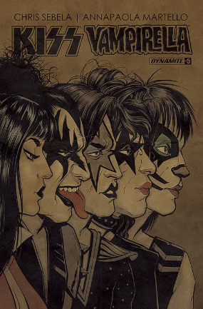 Kiss / Vampirella #  5 of 5 (Dynamite Comics 2017)