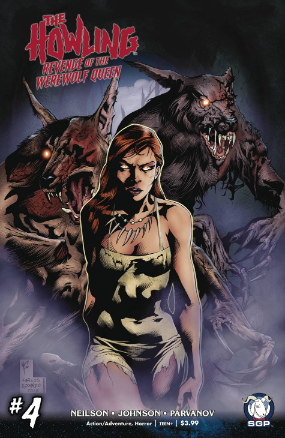 Howling: Revenge Of The Werewolf Queen #  4 (Space Goat Publications 2017)