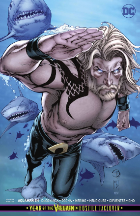 Aquaman # 54 (DC Comics 2019) YOTV Variant Cover