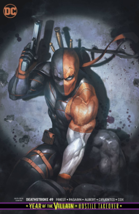 Deathstroke (2019) # 49 (DC Comics 2019) Skan Variant Cover Deathstroke (2019) # 49 (DC Comics 2019) Skan Variant Cover
