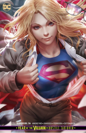 Supergirl #  36 (DC Comics 2019) Card Stock Variant