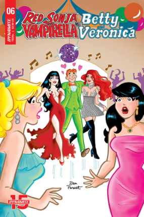 Red Sonja And Vampirella Meet Betty And Veronica #  6 of 12 (Dynamite Comics 2019) Cover D