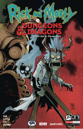Rick and Morty vs. Dungeons and Dragons 2: Painscape # 2 (Oni Press / IDW Publishing 2019) Rick and Morty vs. Dungeons and Dragons 2: Painscape # 2 (Oni Press / IDW Publishing 2019)