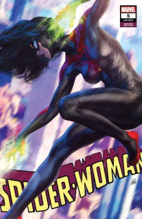 Spider-Woman # 5 (2020) (Marvel Comics 2020) Artgerm Cover Spider-Woman # 5 (2020) (Marvel Comics 2020) Artgerm Cover