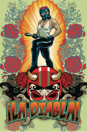 La Diabla # 1 (Albatross FunnyBooks 2020) Cardstock Cover La Diabla # 1 (Albatross FunnyBooks 2020) Cardstock Cover