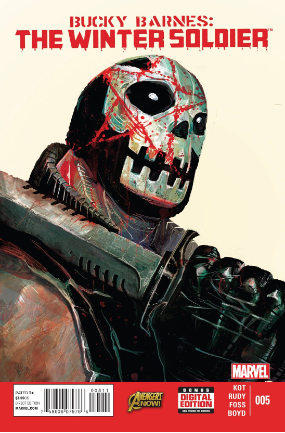 Bucky Barnes Winter Soldier #  5 (Marvel Comics 2015)