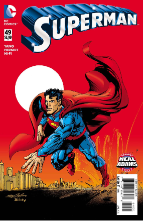 Superman N52 # 49 (DC Comics 2015) Adams Variant Cover