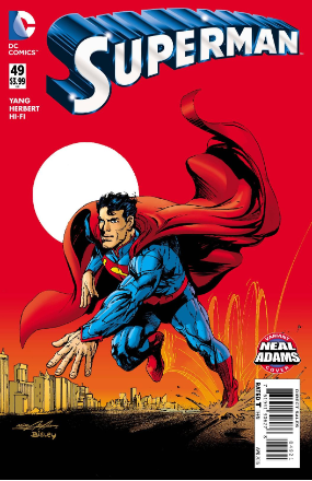 Superman N52 # 49 (DC Comics 2015) Adams Variant Cover Superman N52 # 49 (DC Comics 2015) Adams Variant Cover