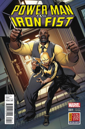 Power Man and Iron Fist #  1 (Marvel Comics 2015) Convention Kick-Off Variant Power Man and Iron Fist #  1 (Marvel Comics 2015) Convention Kick-Off Variant