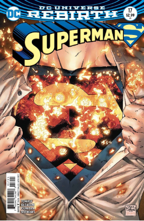 Superman Rebirth # 17 (DC Comics 2016) Variant Cover Superman Rebirth # 17 (DC Comics 2016) Variant Cover