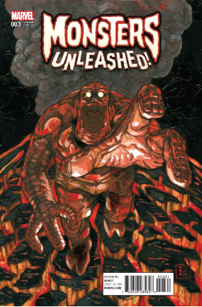 Monsters Unleashed, Ongoing #  3 (Marvel Comics 2017) Variant Cover