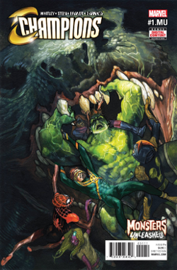 Champions # 1.MU (Marvel Comics 2016) Champions # 1.MU (Marvel Comics 2016)