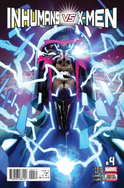 Inhumans VS X-Men # 4 of 6 (Marvel Comics 2016)