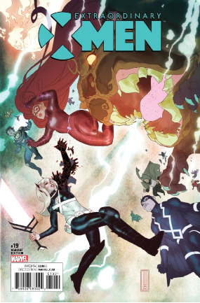 Extraordinary X-Men # 19 (Marvel Comics 2016) Caldwell IVX Variant