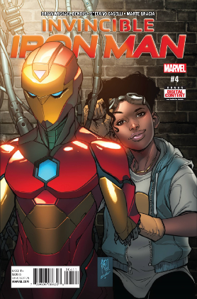 Invincible Iron Man, volume 3 #  4 (Marvel Comics 2016)
