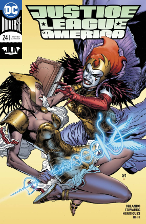 Justice League of America # 24 (DC Comics 2017) Variant Cover Justice League of America # 24 (DC Comics 2017) Variant Cover